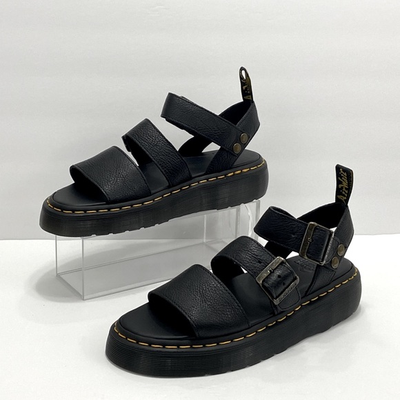 NEW DR MARTENS GRYPHON WOMEN'S PLATFORM GLADIATOR SANDALS - Picture 10 of 13